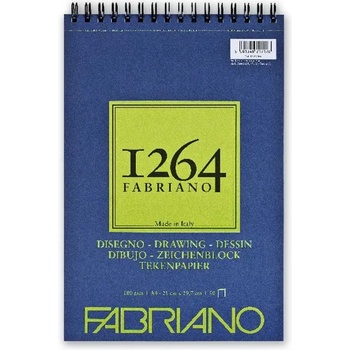 Fedrigoni 1264 Рисуване 180g A4 50 листа подложка за рисуване със спирала 19100646 (19100646)