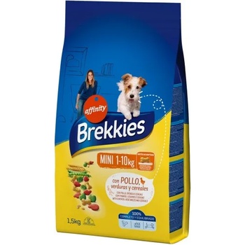 Affinity Brekkies Dog Mini - пиле и зеленчуци, храна за пораснали кучета над 1 година, от дребните породи, Испания - 20 кг