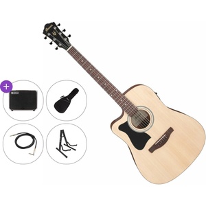 Ibanez V40LCE-OPN Premium SET Open Pore Natural Електро-акустична китара Дреднаут