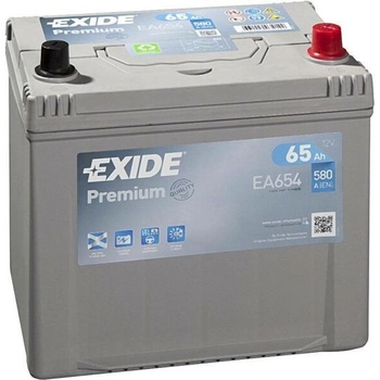 Image 1 of Exide Premium 65Ah 580A right+Asia (EA654)