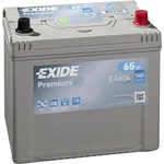 Exide Premium 65Ah 580A right+Asia (EA654)