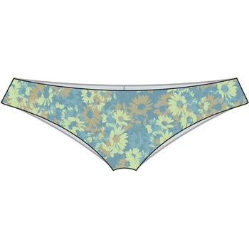 RVCA Field Of Dreams Cheeky bikini bottom - Blue (China Blue)