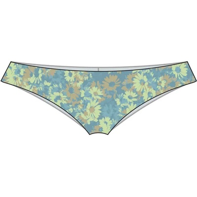 RVCA Field Of Dreams Cheeky bikini bottom - Blue (China Blue)