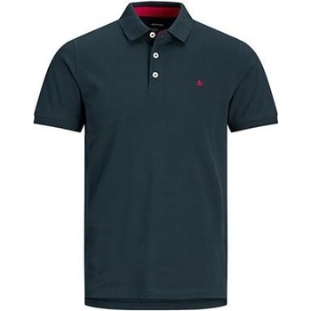 Jack & Jones pánské polo triko JJEPAULOS 12136668 Navy Blazer