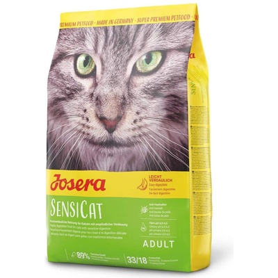 Josera SensiCat - суха храна за котки с чувствително храносмилане, 400 гр