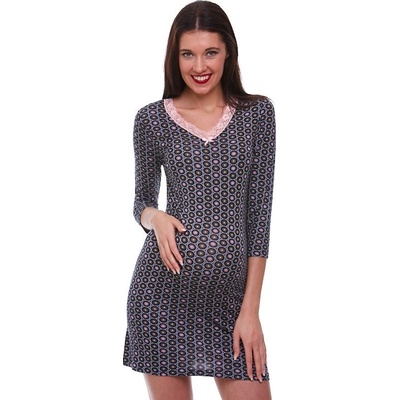 Těhotenská košilka noční 1D0640 šedá