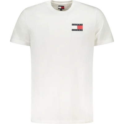 Tommy Hilfiger Мъжка тениска с къс ръкав tommy hilfiger, Размер m, Цвят Бял (dm0dm20740_biybr)