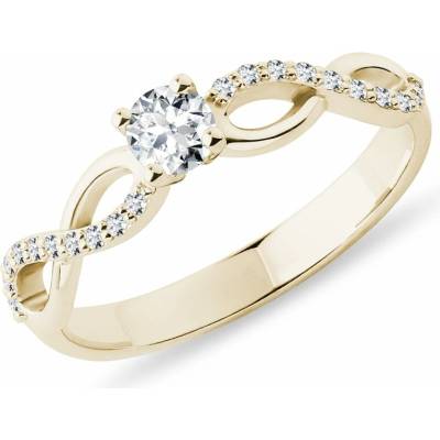 Klenota Zásnubný diamantový prsteň k0400013