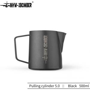 Mhw-3bomber - Каничка за мляко 5.0 - Матово черна - 500ml
