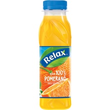 Relax Pomeranč 100% džus 12 x 300 ml