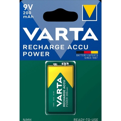 Varta ready 2 use 9V 200 mAh 1ks 56722