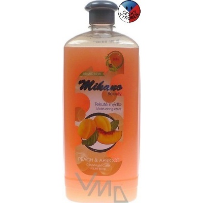 Mikano Beauty Peach & Apricot tekuté mydlo 1 l