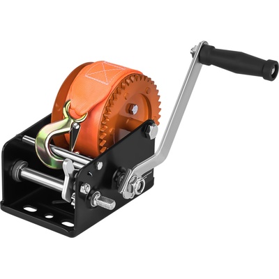 Řemenový naviják 2500 lbs Kraft-Dele KD1314 – pásový ruční naviják 10 m / 1134 kg