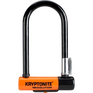 Kryptonite U-образен катинар Kryptonite Evolution Mini-7 + KFlex Bike lock - Orange / Black - размер 120 cm (870-1711-0111)