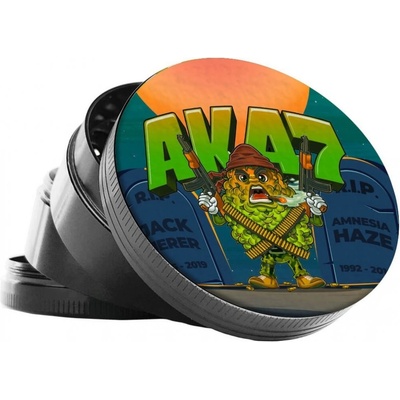 Best Buds kovový mlýnek AK47 4 díly 50 mm