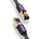 Vention ICABI Flat Cat.7 Patch, 3m, černý