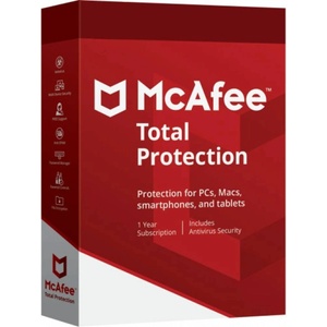 McAfee Total Protection - 12 месеца Брой устройства: Брой устройства: 10 устройства