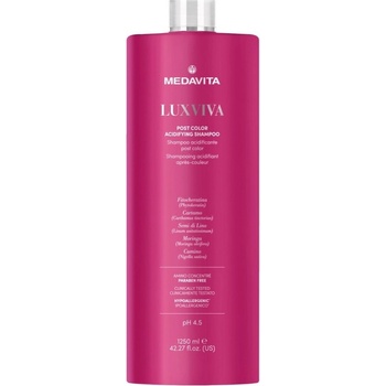 Medavita Luxviva Post color Acidifying šampon po barvení vlasů 1250 ml