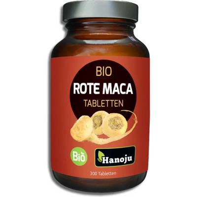 Hanoju Мака - Енергия, издръжливост и хормонален баланс, 500 mg, 300 таблетки (790751 (7140150) HANOJU)