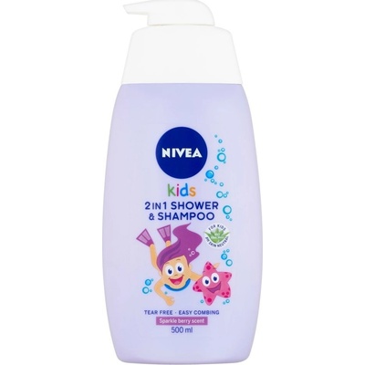 NIVEA BABY Detský sprchový gél GIRL 500 ml