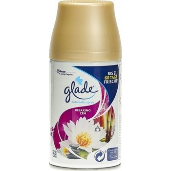 Glade NÁHRADNÍ NÁPLŇ DO AUTOMATICKÉHO OSVĚŽOVAČE VZDUCHU RELAXING ZEN 269 ml