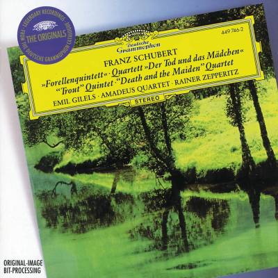 Emil Gilels and Amadeus Quartet - Klav.Kvintet/Smyc.Kvartet CD