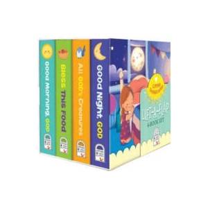 Little Sunbeams Religious Lift-A-Flap 4-Book Set | COTTAGE DOOR (ISBN: 9781646383559)