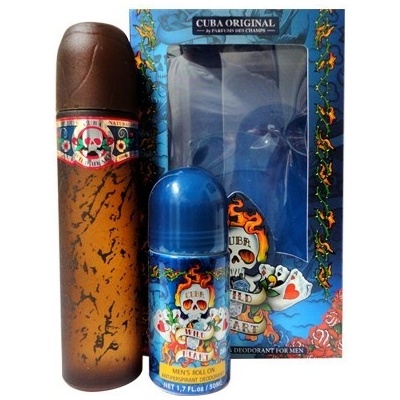 Cuba Wildheart EDT 100 ml + 50 ml Deo Roll-on darčeková sada