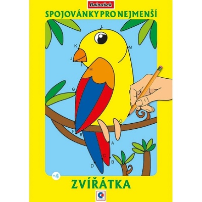 Omalovánka A4 Spojovánky pro nejmenší Zvířátka