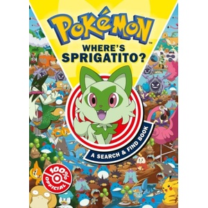 Pokemon Where's Sprigatito: A Search & Find Book (ISBN: 9780008682361)