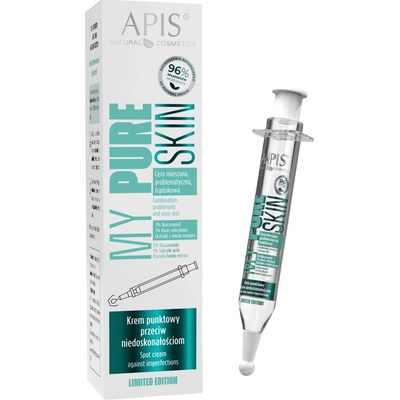 Apis Natural Cosmetics My Pure Skin lehký krém proti nedokonalostem pleti 50 ml
