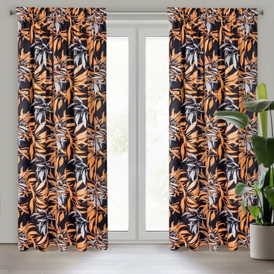 Pierre Cardin ZATEMŇOVACÍ ZÁVĚS NA PÁSCE PIERRE CARDIN ZOJA 140X270 CM VZOROVANÁ