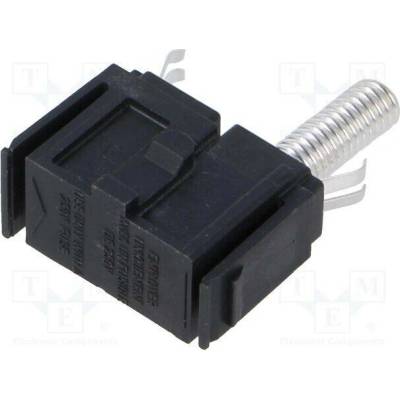 SCHURTER 4301.1413 Zásuvka; 5x20mm; 250V; Fusedrawer 2; Provedení: Fingergrip; černá