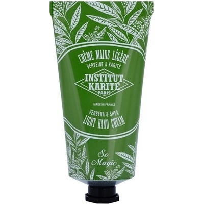 Institut Karité Light Shea hand cream Ľahký krém na ruky s vôňou verbeny 75 ml