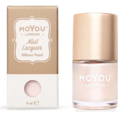 MoYou Razítkovací lak na nehty Milano Pearl 9 ml