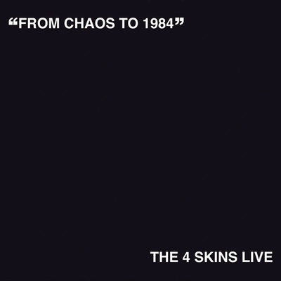 4 Skins - From Chaos To 1984 (The 4 Skins Live) (Reissue) (Red Coloured) LP