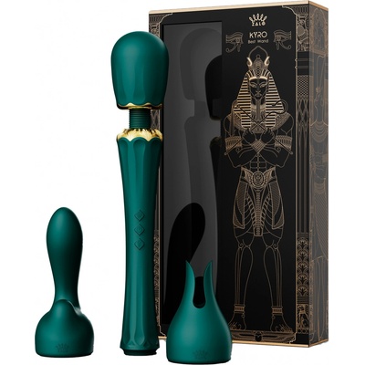 Zalo Kyro Wand Vibrator Turquoise Green