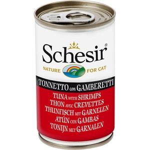Schesir котка тон филе с скариди в желе 140 г