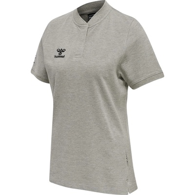 Hummel hmlMOVE GRID POLO WOMAN šedá
