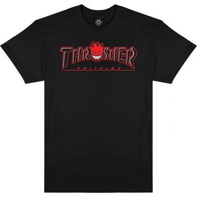 Thrasher x Spitfire Big Head Outline black