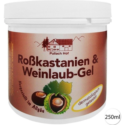PullachHof Kaštanový gel s vinným listem 250 ml