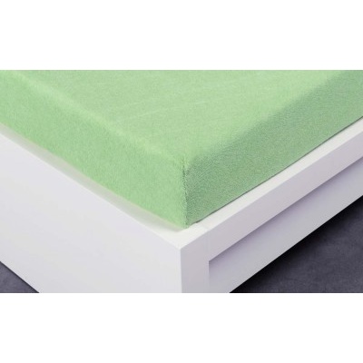 Xpose Froté prostěradlo Exclusive světle zelené Froté 160x200
