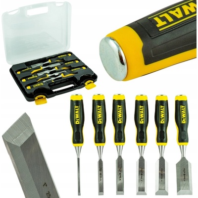 DeWALT DWHT16852-9 dláta do dřeva 6ks