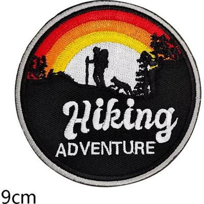 WARAGOD Vyšívaná nášivka Mountain Camping 08