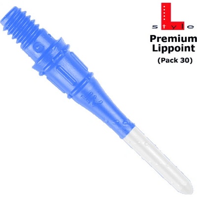 L-Style hroty Premium LipPoint Two Tone Blue & White Soft 30 Ks