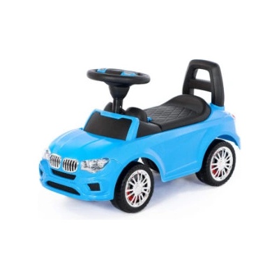 Polesie autíčko s hudebním panelem modré BMW