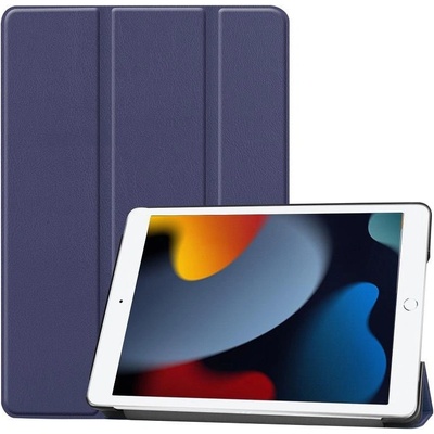 CoreParts Cover for iPad 7/8/9 10.2 Tri-fold Caster Hard Shell Cover with Auto Wake Function TABX-IP789-COVER2 Blu