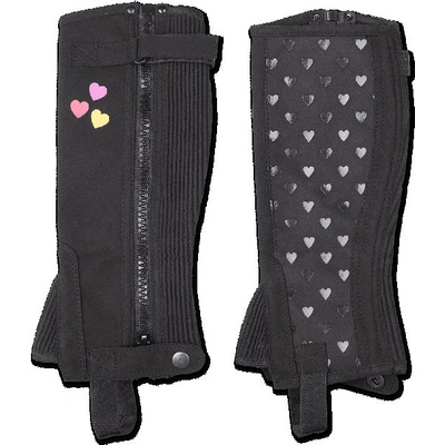 WALDHAUSEN MINI CHAPS černé se srdíčky – Zboží Dáma