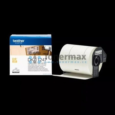 Brother DK-11247, bílá páska / černý tisk originální