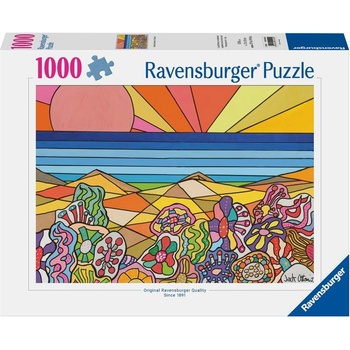 Ravensburger Пъзел Ravensburger от 1000 части - Каменни цветя в Хавай (12001240)